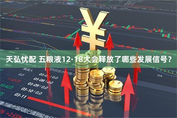 天弘忧配 五粮液12·18大会释放了哪些发展信号？